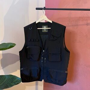 Black Utility Vest
